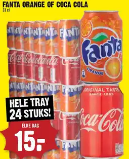 Dirck 3 Fanta orange of coca cola aanbieding