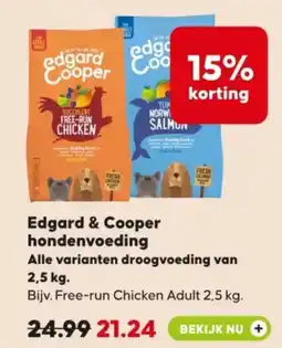 Pets Place Edgard & Cooper hondenvoeding aanbieding