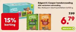 Pets Place Edgard & Cooper hondenvoeding aanbieding