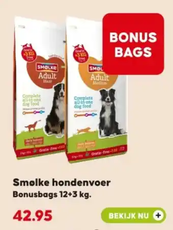 Pets Place Smølke hondenvoer aanbieding