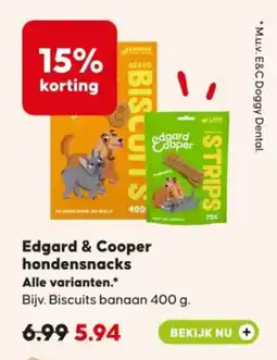 Pets Place Edgard & Cooper hondensnacks aanbieding