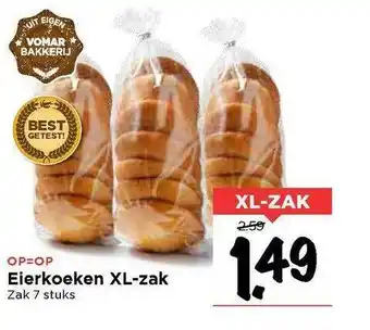 Vomar Voordeelmarkt Eierkoeken XL-Zak aanbieding