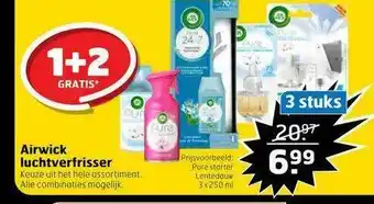 Trekpleister Airwick Luchtverfrisser 1+2 Gratis aanbieding