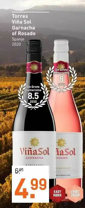 Gall & Gall Torres Viña Sol Garnacha Of Rosado Spanje 2020 aanbieding