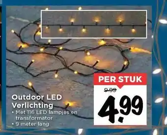 Vomar Voordeelmarkt Outdoor LED Verlichting aanbieding