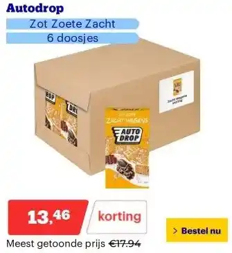 Bol.com Autodrop aanbieding