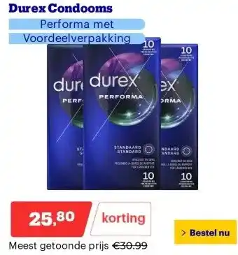 Bol.com Durex Condooms aanbieding