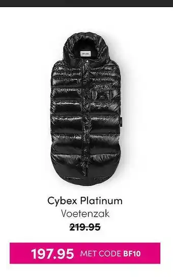 Baby & Tiener Cybex Platinum Voetenzak aanbieding