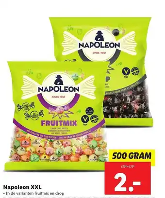 Lidl Napoleon XXL aanbieding