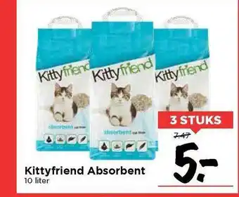 Vomar Voordeelmarkt Kittyfriend Absorbent aanbieding