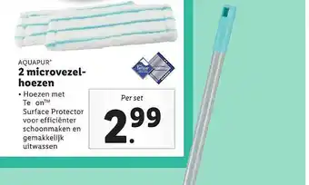 Lidl Aquapur® 2 Microvezelhoezen aanbieding