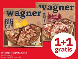 Spar Alle Wagner Big City pizza's aanbieding