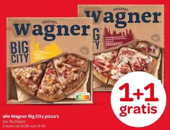 Spar Alle Wagner Big City pizza's aanbieding