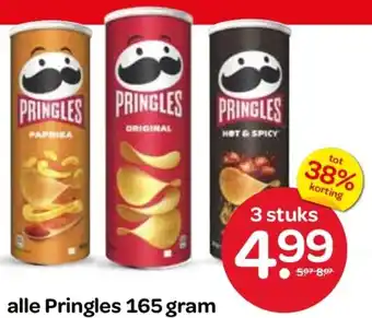 Spar Alle Pringles aanbieding