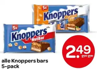 Spar Alle Knoppers bars aanbieding