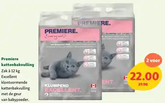 Maxi Zoo Premiere kattenbakvulling aanbieding