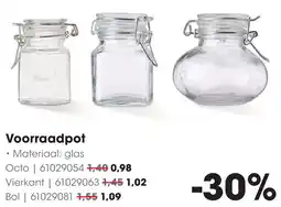 HANOS Voorraadpot aanbieding