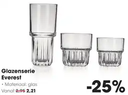 HANOS Glazenserie Everest aanbieding