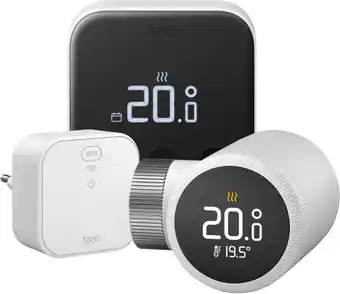 Coolblue Tado Slimme Thermostaat X Startpakket + 1 radiatorknop aanbieding