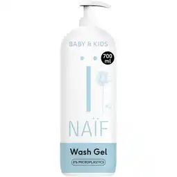 De Online Drogist Naif Baby & Kids Wash Gel aanbieding