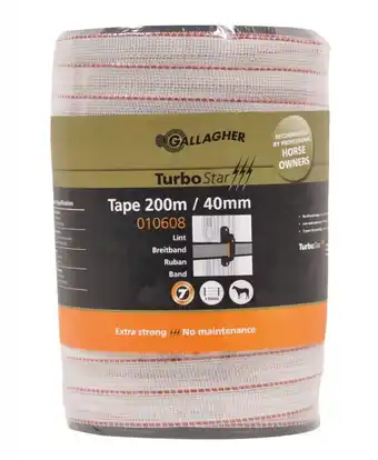 Welkoop Gallagher Turbostar lint 40 mm - 200 meter aanbieding