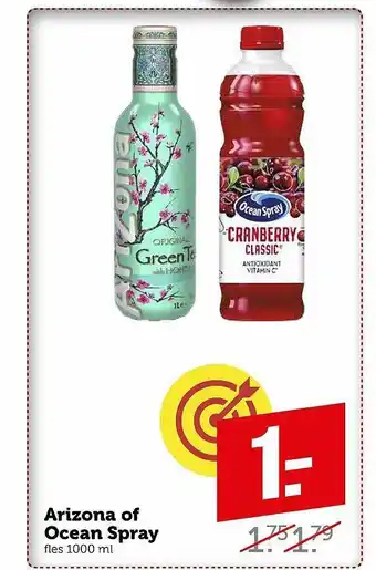 Coop Arizona Of Ocean Spray aanbieding