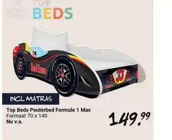 Van Asten BabySuperstore Top Beds Peuterbed Formule 1 Max aanbieding