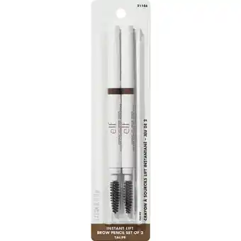 Douglas e.l.f. Cosmetics Instant Lift Brow Pencil Set of 2 aanbieding