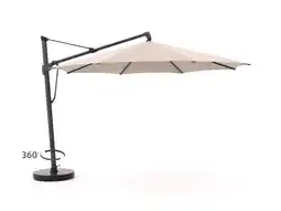 Kees Smit Glatz Sombrano S+ Easy zweefparasol ø 350cm aanbieding