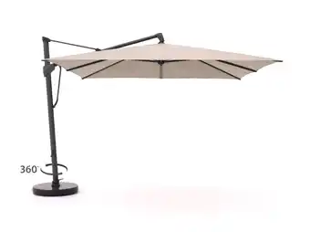 Kees Smit Glatz Sombrano S+ Easy zweefparasol 300x300cm aanbieding