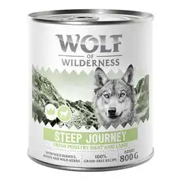 Zooplus 24x800g Wolf of Wilderness Honden Natvoer aanbieding