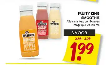 Dekamarkt Fruity King Smoothie aanbieding