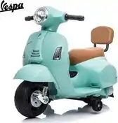 Bol.com Vespa GTS Mini - Elektrische Kinderscooter - 6V - 1 tot 3 jaar - Mint aanbieding