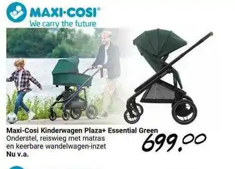 Van Asten BabySuperstore Maxi-Cosi Kinderwagen Plaza+ Essential Green aanbieding