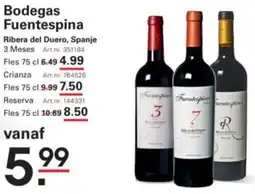 Sligro Bodegas Fuentespina aanbieding