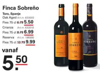 Sligro Finca Sobreño aanbieding