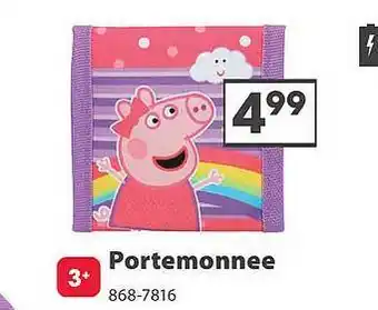 Top1Toys Peppa Pig Portemonnee aanbieding