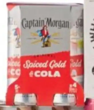 Sligro Captain Morgan & Cola aanbieding