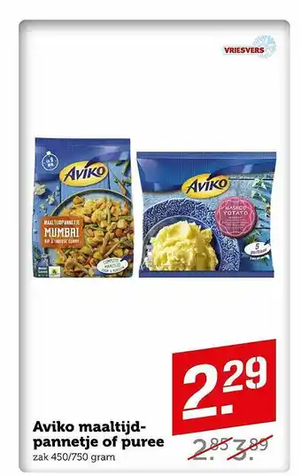 Coop Aviko Maaltijdpannetje Of Puree aanbieding