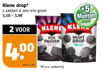 Poiesz Klene drop* aanbieding