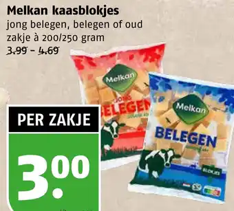 Poiesz Melkan kaasblokies aanbieding