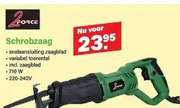 Van Cranenbroek Schrobzaag aanbieding