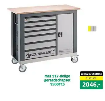 Stahlwille 112-Delige Gereedschapset 1500TCS aanbieding