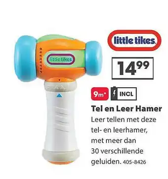 Top1Toys Tel En Leer Hamer aanbieding