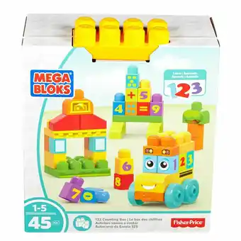 Top1Toys Mega Bloks 123 Bus aanbieding