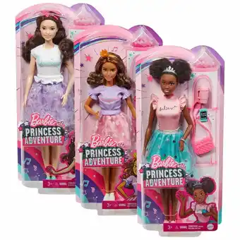 Top1Toys Barbie Princess Adventure Fantasiepop Assorti aanbieding