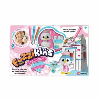 Top1Toys Fuzzikins Fuzzi Straat Ijssalon aanbieding