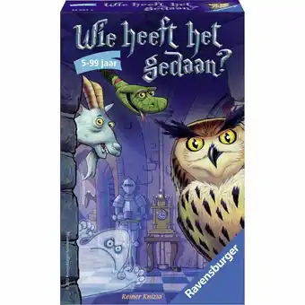 Top1Toys Spel Wie Heeft Het Gedaan? Pocket aanbieding