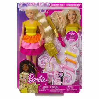 Top1Toys Barbie Ultieme Krullen Pop En Speelset aanbieding