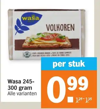 Albert Heijn Wasa 245-300 gram aanbieding